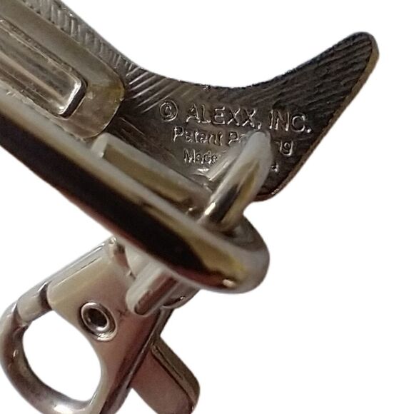 Enameled Boot ALEXX Inc FINDERS KEY PURSE Finder Fob Keychain Pink Rhinestones. - Picture 4 of 15